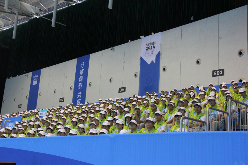 场馆志愿者集中动员会现场 场馆志愿者集中动员会现场